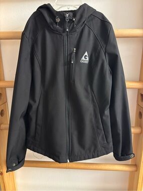 Gerry Weber Black Hooded Softshell Jacket